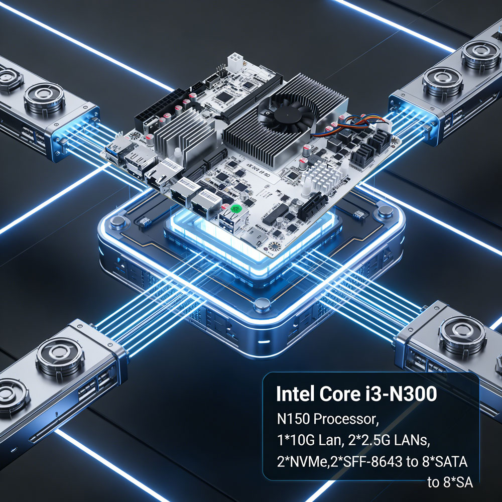 Płyta główna Mini ITX z 8 gnia – Mini Itx Dual 2.5G Nas Motherboard recenzja i cena